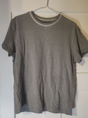 90s Hudson Jeans Grey Short Sleeve Crew Neck T-Shirt